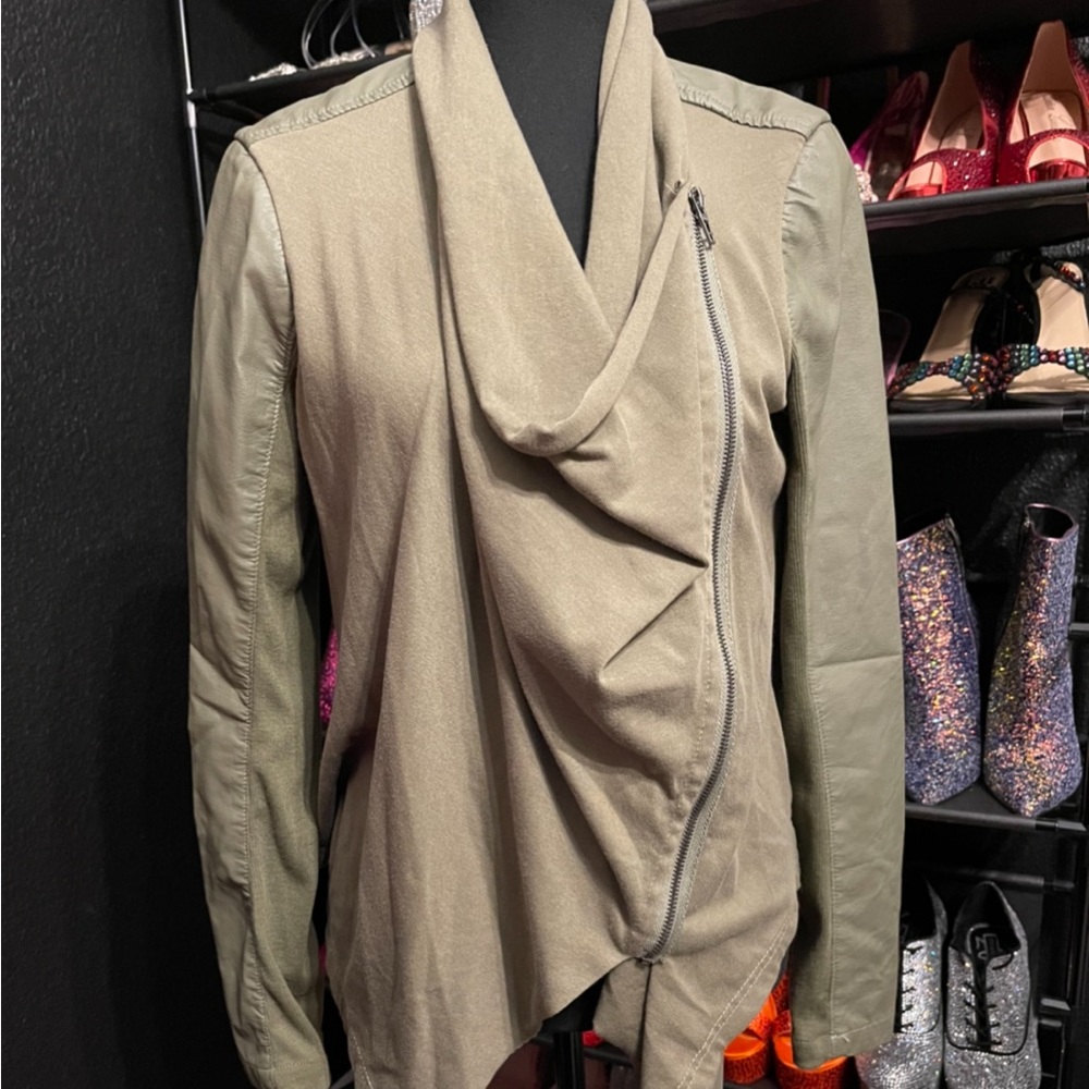 Green blank nyc jacket